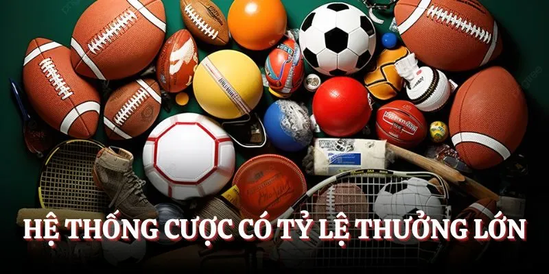 Hệ thống cược có tỷ lệ thưởng lớn